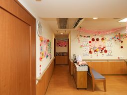 装飾された廊下