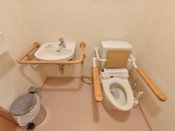 バリアフリートイレの様子