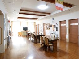 共有スペースの明るい日常