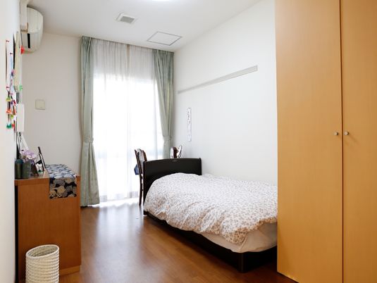 居心地の良い明るい居室