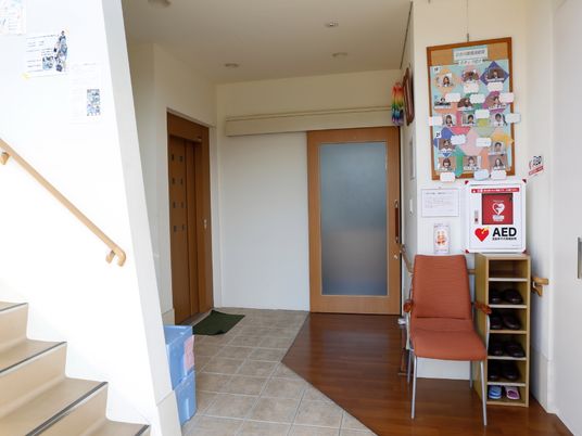 エントランスの風景