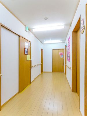 清潔な廊下の様子