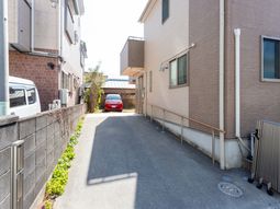 庭の通路