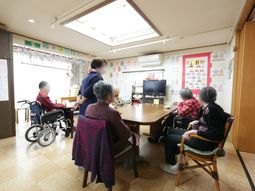 利用者の憩いの場所