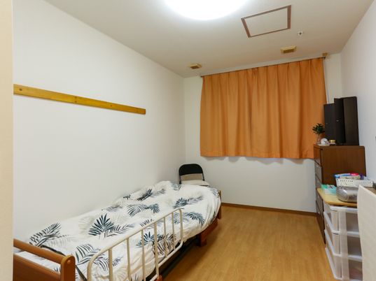 清潔な個室の居室