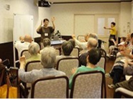 活動が行われる多目的室