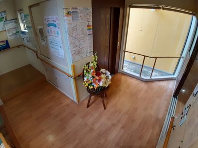 アットホームなロビー