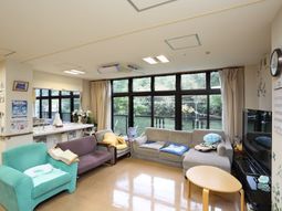 暖かい雰囲気のリビング