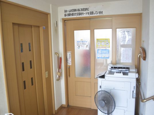 乗降扉付きの場所