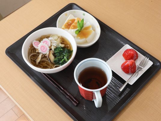 和風の健康的な食事