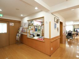 快適な施設の共有スペース