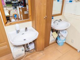 洗面台の詳細な様子