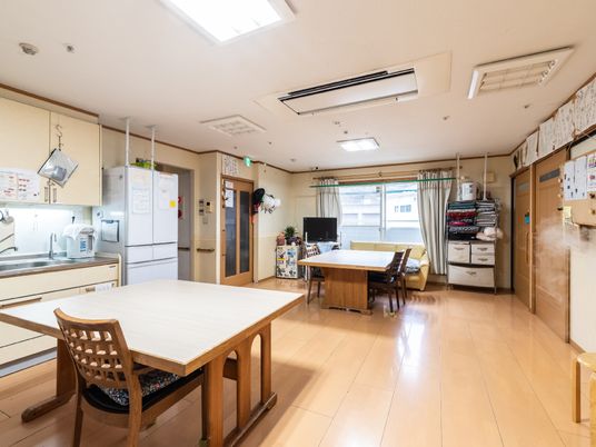 居心地の良い共用キッチン