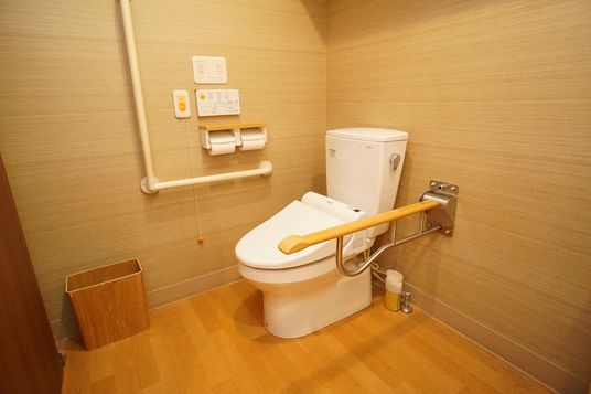 バリアフリー化されたトイレ