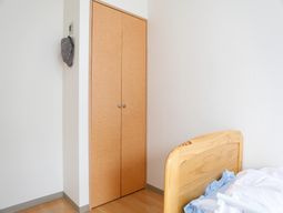 清潔な居室の一角