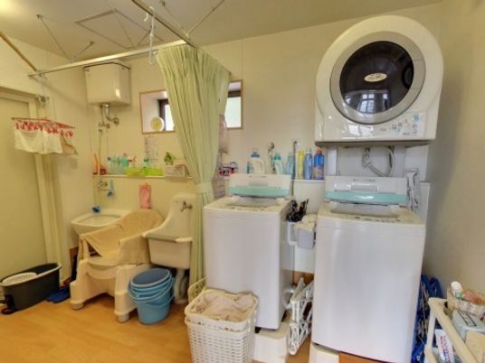 清潔感のある洗面所