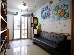 エントランスの居心地の良い空間