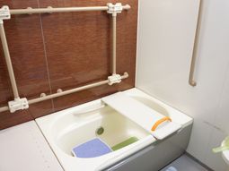 安全な浴室設備