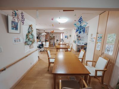 ゆとりある共有スペース