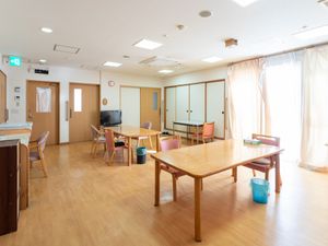 広々とした共有スペース