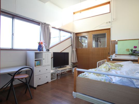 清潔感ある個室の居室
