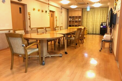 長机のある会議室