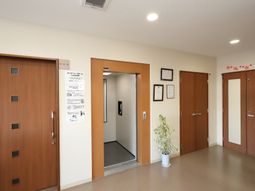 清潔な廊下の景観