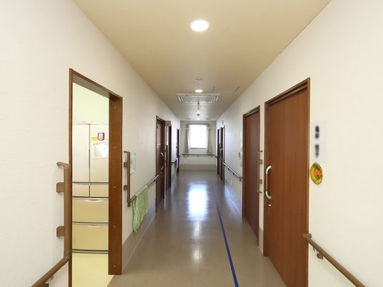 清潔感のある廊下