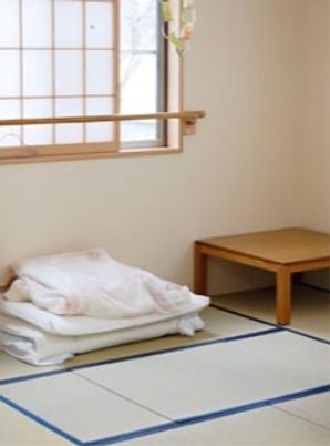 和室の居室の一角