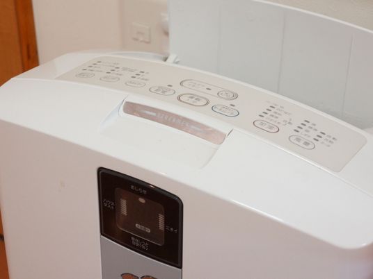 洗濯機の操作パネル