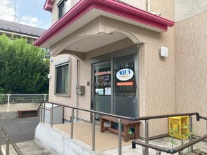 明るいエントランス