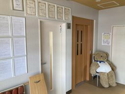 アクセントになる大きなくま