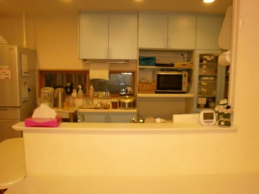 キッチン一角の配置