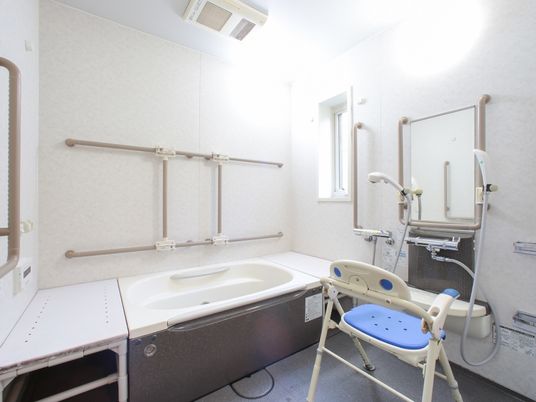 バリアフリーの洗面台