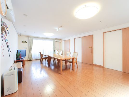 共有のリビングスペース