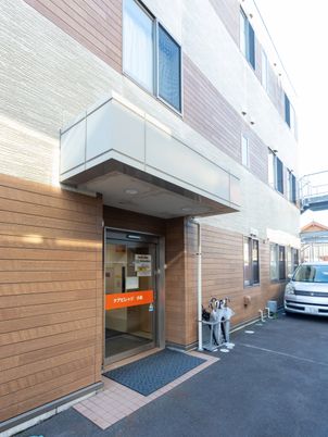 車椅子での出入り口