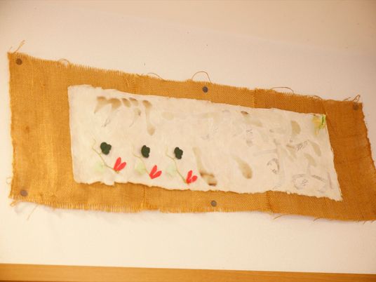 手作りの壁掛けアート