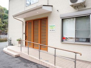 期待を込めたエントランス