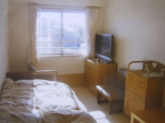 きれいな居室の介護