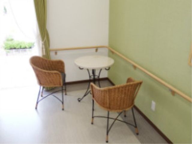 リラックススペースの角部屋