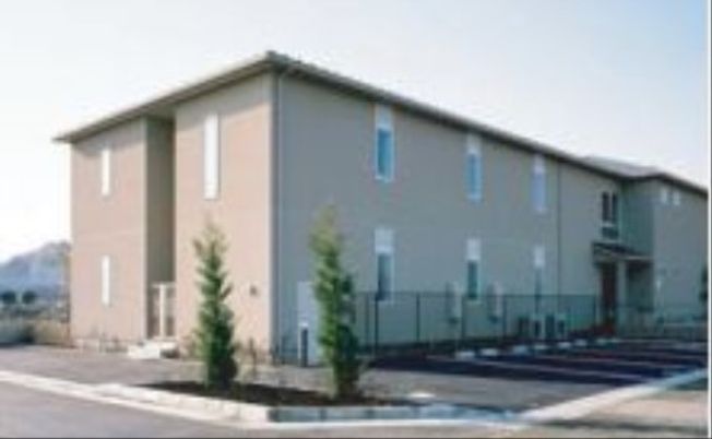 広々とした清潔な外観