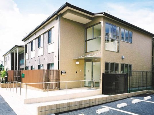 新築そうな建物外観