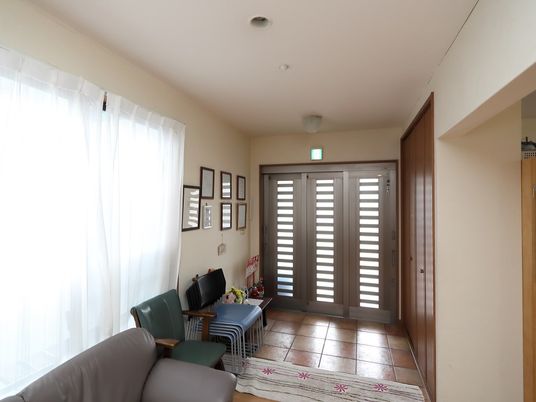 エントランスの快適な空間