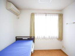 清潔な居室の一角