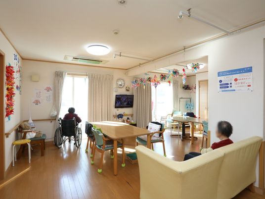 共有スペースの居心地の良い様子