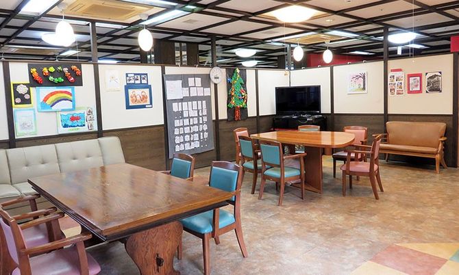 広いリビングスペース