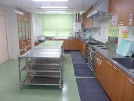 調理台のあるキッチン  