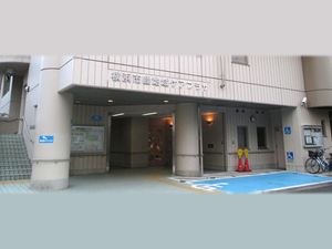バリアフリーな出入口  