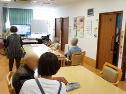 共有スペースでのひととき