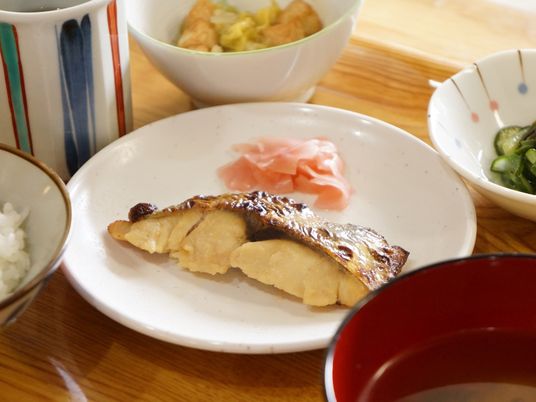 和食の朝食セット